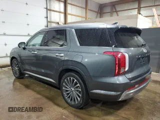 2024 Hyundai Palisade Calligraphy z VIN KM8R7DGE3RU720132, wystawiony jako Copart lot #56704085 z przebiegiem 42 314 mil mil oraz Czysty tytuł • Clean title. Historia ofert i sprzedaży dostępna na DreamBid. Obrazek 2.