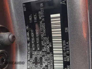2017 Toyota Sienna XLE Auto Access Seat с VIN 5TDYZ3DC8HS832791, выставлен на аукционе Copart как лот 52372865 с пробегом 270 739 миль миль и Списание • Salvage title. История ставок и продаж доступна на DreamBid. Изображение 14.