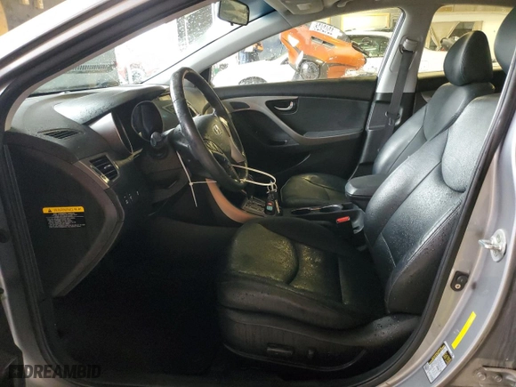 2013 Hyundai Elantra GLS PZEV with VIN KMHDH4AE3DU941450, listed as a Copart auction lot 87053954 with 139,640 mi miles and Salvage Title. Bid and sale history available at carsss.com. Image 7.