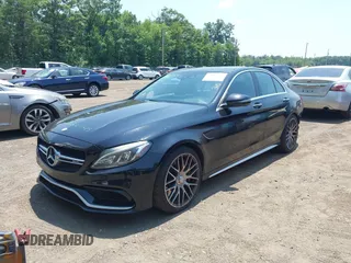 2016 Mercedes-Benz C 63 S AMG z VIN 55SWF8HB7GU129053, wystawiony jako IAAI lot #42562276 z przebiegiem 117 727 mil mil oraz . Historia ofert i sprzedaży dostępna na DreamBid. Obrazek 2.