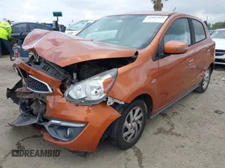2018 Mitsubishi Mirage SE с VIN ML32A4HJ0JH004775, выставлен на аукционе IAAI как лот 42097929 с пробегом 73 784 миль миль и . История ставок и продаж доступна на DreamBid. Изображение 2.
