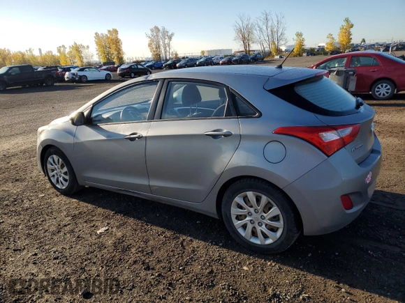 2014 Hyundai Elantra GT GL with VIN KMHD25LH7EU222105, listed as a Copart auction lot 76666794 with 124,535 mi miles and Salvage Title. Bid and sale history available at carsss.com. Image 2.