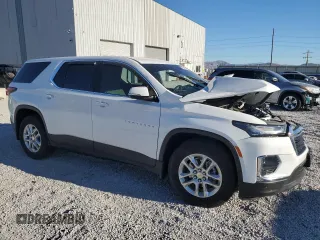 2023 Chevrolet Traverse LS with VIN 1GNEVFKW3PJ228615, listed as a Copart auction lot 72365384 with 0 mi miles and Salvage Title. Bid and sale history available at carsss.com. Image 4.