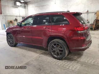 2020 Jeep Grand Cherokee Limited X z VIN 1C4RJFBTXLC384595, wystawiony jako Copart lot #46105075 z przebiegiem 64 034 mil mil oraz Czysty tytuł • Clean title. Historia ofert i sprzedaży dostępna na DreamBid. Obrazek 2.