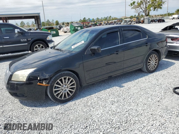 2006 Mercury Milan Premier with VIN 3MEHM08Z66R639100, listed as a Copart auction lot 48761715 with 119,492 mi miles and Salvage Title. Bid and sale history available at carsss.com. Image 1.