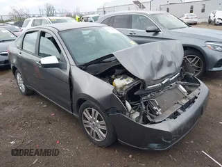 2010 Ford Focus SEL with VIN 1FAHP3HN8AW240255, listed as a IAAI auction lot 42072158 with 182,974 mi miles. Bid and sale history available at carsss.com. Image 1.