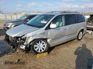 2012 Chrysler Town & Country with VIN 2C4RC1BG8CR186265, listed as a Copart auction lot 46368575 with 194,259 mi miles and Salvage Title. Bid and sale history available at DreamBid. Image 1.