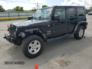 2008 Jeep Wrangler Unlimited X with VIN 1J4GA39178L501903, listed as a Copart auction lot 64851725 with 219,835 mi miles and Salvage title. Bid and sale history available at DreamBid. Image 1.