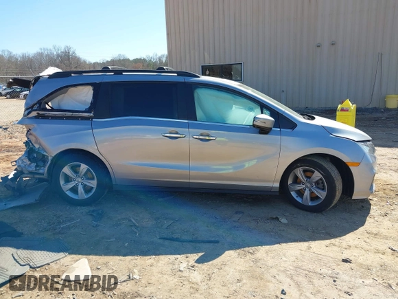 2019 Honda Odyssey EX-L z VIN 5FNRL6H70KB121473, wystawiony jako IAAI lot #41650693 z przebiegiem 77 605 mil mil oraz . Historia ofert i sprzedaży dostępna na DreamBid. Obrazek 13.