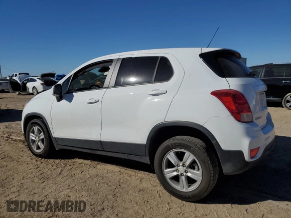 2021 Chevrolet Trax LS with VIN KL7CJNSM5MB368236, listed as a Copart auction lot 46811295 with 47,502 mi miles and Salvage Title. Bid and sale history available at carsss.com. Image 2.