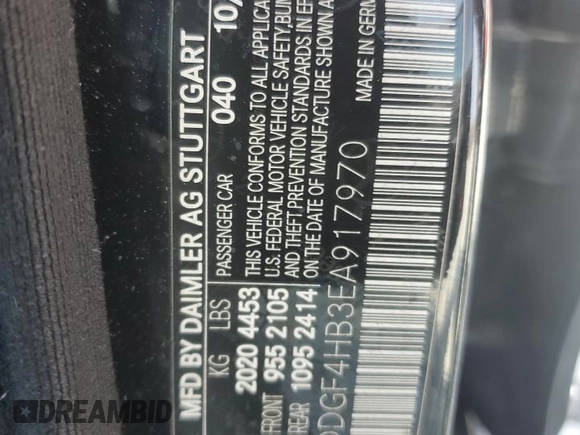 2014 Mercedes-Benz C 250 Sport with VIN WDDGF4HB3EA917970, listed as a Copart auction lot 46916585 with 136,288 mi miles and Salvage title. Bid and sale history available at DreamBid. Image 12.