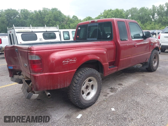 2001 Ford Ranger XL Fleet with VIN 1FTZR15E71PB12567, listed as a IAAI auction lot 42549025 with 123,575 mi miles and . Bid and sale history available at DreamBid. Image 4.