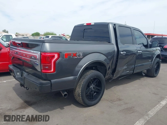 2016 Ford F-150 XLT with VIN 1FTEW1EG1GFA83672, listed as a IAAI auction lot 42246852 with 209,933 mi miles and . Bid and sale history available at DreamBid. Image 4.
