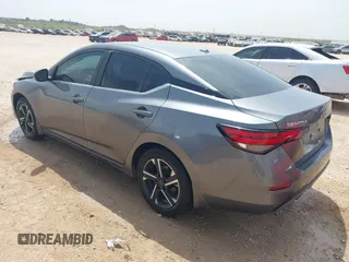 2024 Nissan Sentra SV with VIN 3N1AB8CV1RY359321, listed as a IAAI auction lot 41934016 with 9,711 mi miles and . Bid and sale history available at DreamBid. Image 3.
