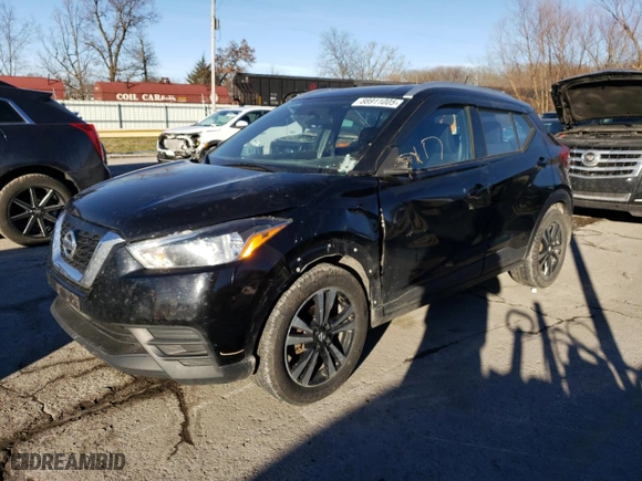2018 Nissan Kicks SR with VIN 3N1CP5CU2JL515710, listed as a Copart auction lot 88911005 with 153,341 mi miles and Salvage Title. Bid and sale history available at carsss.com. Image 1.