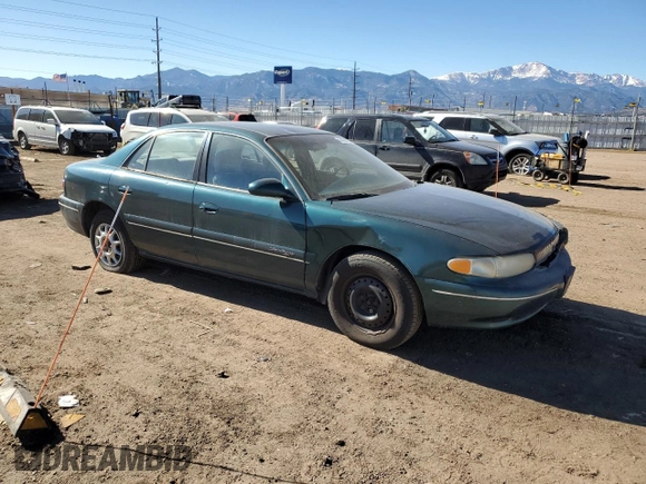 2000 Buick Century Custom with VIN 2G4WS52J5Y1113493, listed as a Copart auction lot 44458675 with 208,752 mi miles and Salvage Title. Bid and sale history available at DreamBid. Image 4.