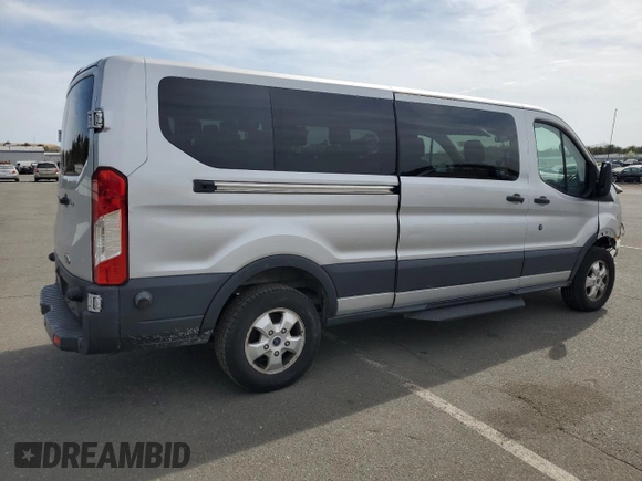 2018 Ford Transit Passenger XL with VIN 1FBZX2YM0JKA72915, listed as a Copart auction lot 54671675 with 68,695 mi miles and Salvage title. Bid and sale history available at DreamBid. Image 3.
