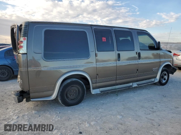 2002 Chevrolet Chevy Van с VIN 1GBFG15M721222513, выставлен на аукционе Copart как лот 41666265 с пробегом Не указан миль и Списание • Salvage title. История ставок и продаж доступна на DreamBid. Изображение 3.