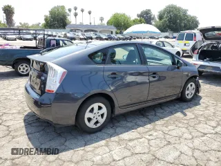 2011 Toyota Prius I with VIN JTDKN3DU0B5305027, listed as a Copart auction lot 52979295 with 104,748 mi miles and Salvage Title. Bid and sale history available at DreamBid. Image 3.