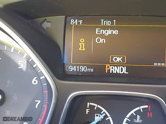 2018 Ford Focus SE with VIN 1FADP3F21JL259271, listed as a IAAI auction lot 41689494 with 94,190 mi miles. Bid and sale history available at carsss.com. Image 15.
