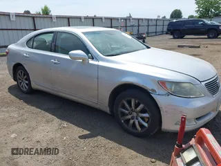 2009 Lexus LS 460 with VIN JTHCL46F495004008, listed as a IAAI auction lot 42467005 with 137,778 mi miles and . Bid and sale history available at DreamBid. Image 1.