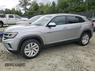 2023 Volkswagen Atlas SE with VIN 1V2HE2CA5PC211058, listed as a Copart auction lot 70510204 with 4,092 mi miles and Salvage title. Bid and sale history available at DreamBid. Image 1.