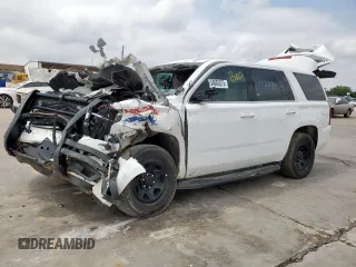 2020 Chevrolet Tahoe Commercial z VIN 1GNLCDEC3LR306163, wystawiony jako Copart lot #54062875 z przebiegiem Nie podano mil oraz Szkoda całkowita • Salvage title. Historia ofert i sprzedaży dostępna na DreamBid. Obrazek 1.