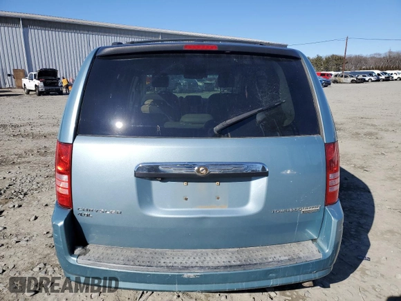 2009 Chrysler Town & Country Touring with VIN 2A8HR54X99R640099, listed as a Copart auction lot 46584725 with 216,881 mi miles and Salvage Title. Bid and sale history available at DreamBid. Image 6.