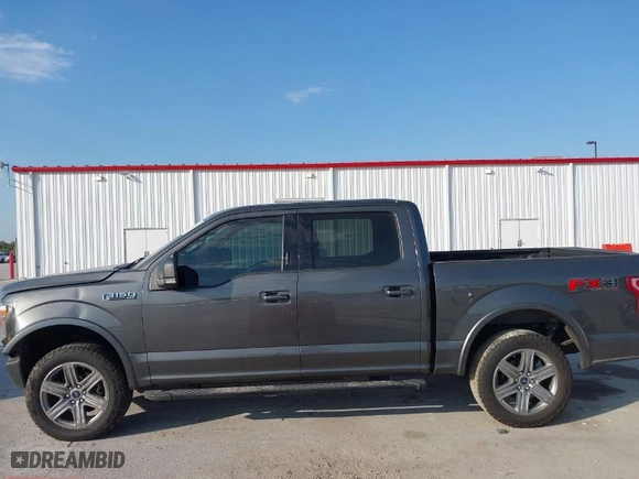 2018 Ford F-150 XL with VIN 1FTEW1EG3JKF69057, listed as a IAAI auction lot 40575356 with 106,384 mi miles. Bid and sale history available at carsss.com. Image 14.