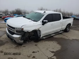 2021 Chevrolet Silverado 1500 LT with VIN 3GCUYDET6MG120259, listed as a Copart auction lot 88009355 with 138,923 mi miles and Salvage Title. Bid and sale history available at carsss.com. Image 1.