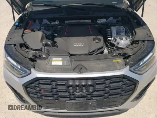 2023 Audi SQ5 Premium Plus with VIN WA1B4AFY0P2143894, listed as a Copart auction lot 59869514 with 10,606 mi miles and Salvage Title. Bid and sale history available at carsss.com. Image 12.