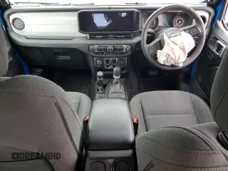 2024 Jeep Wrangler Sport with VIN 1C4PJXKN3RW236990, listed as a Copart auction lot 61449514 with 3,479 mi miles and Salvage title. Bid and sale history available at DreamBid. Image 8.