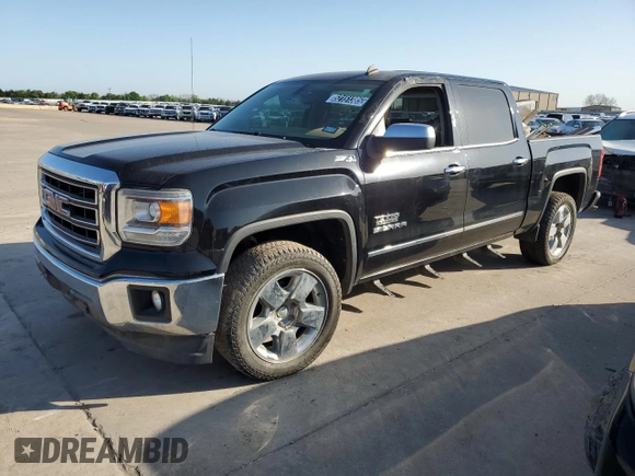 2014 GMC Sierra 1500 SLT with VIN 3GTU2VEC4EG217940, listed as a Copart auction lot 52151385 with Not Provided miles and Clean Title. Bid and sale history available at DreamBid. Image 1.