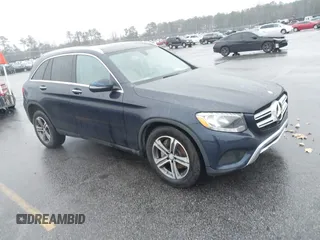 2017 Mercedes-Benz GLC with VIN WDC0G4KB5HF165854, listed as a IAAI auction lot 41544541 with 116,325 mi miles. Bid and sale history available at carsss.com. Image 1.