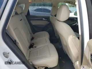 2014 Audi Q5 Premium Plus with VIN WA1LFAFP5EA101925, listed as a Copart auction lot 58351255 with 107,126 mi miles and Salvage title. Bid and sale history available at DreamBid. Image 11.