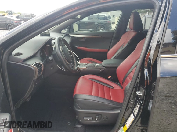 2021 Lexus NX 300 F Sport with VIN JTJSARBZ7M2200953, listed as a Copart auction lot 62469185 with 49,412 mi miles and Salvage title. Bid and sale history available at DreamBid. Image 7.