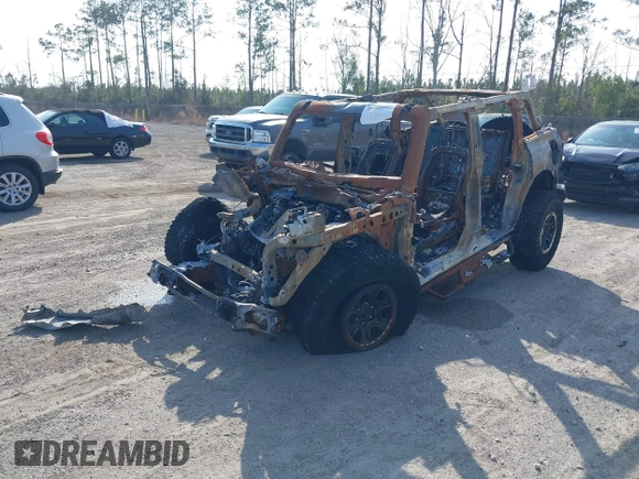 2023 Ford Bronco with VIN 1FMEE5DP4PLB62794, listed as a IAAI auction lot 39088662 with Not provided miles and . Bid and sale history available at DreamBid. Image 2.