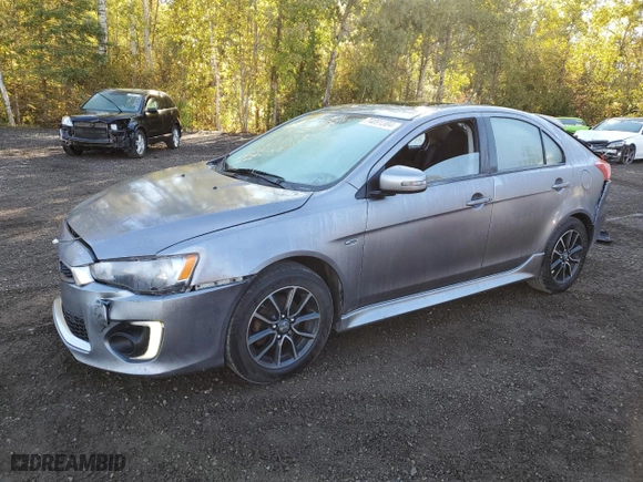 2017 Mitsubishi Lancer Sportback ES with VIN JA32X2HUXHU600647, listed as a Copart auction lot 74891304 with 169,676 mi miles and Salvage Title. Bid and sale history available at carsss.com. Image 1.
