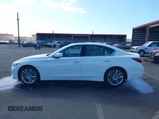 2020 Infiniti Q50 Luxe with VIN JN1EV7AP4LM206367, listed as a IAAI auction lot 41069262 with 54,245 mi miles and . Bid and sale history available at DreamBid. Image 14.