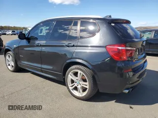2014 BMW X3 xDrive35i z VIN 5UXWX7C50E0E80877, wystawiony jako Copart lot #48318615 z przebiegiem 145 515 mil mil oraz Nie do naprawy • Non repairable. Historia ofert i sprzedaży dostępna na DreamBid. Obrazek 2.