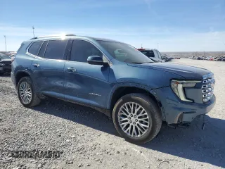 2025 GMC Acadia FWD Denali z VIN 1GKENLRS4SJ133150, wystawiony jako Copart lot #43420345 z przebiegiem 607 mil mil oraz Szkoda całkowita • Salvage title. Historia ofert i sprzedaży dostępna na DreamBid. Obrazek 4.