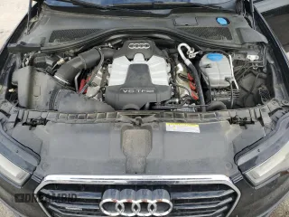 2014 Audi A6 Prestige with VIN WAUHGAFC2EN061122, listed as a Copart auction lot 57228545 with 100,234 mi miles and Salvage title. Bid and sale history available at DreamBid. Image 11.