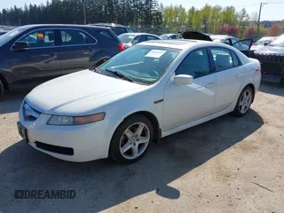 2005 Acura TL with VIN 19UUA66215A031304, listed as a IAAI auction lot 42066499 with 220,475 mi miles. Bid and sale history available at carsss.com. Image 2.