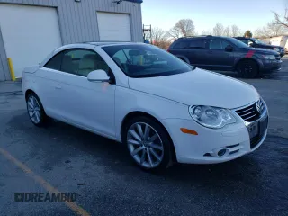 2007 Volkswagen Eos 3.2L with VIN WVWDB71F77V027135, listed as a Copart auction lot 81643084 with 93,318 mi miles and Salvage Title. Bid and sale history available at DreamBid. Image 4.