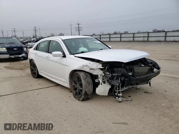 2014 Chrysler 200 Touring with VIN 1C3CCBBG2EN171356, listed as a Copart auction lot 87942875 with 168,139 mi miles and Salvage Title. Bid and sale history available at carsss.com. Image 10.