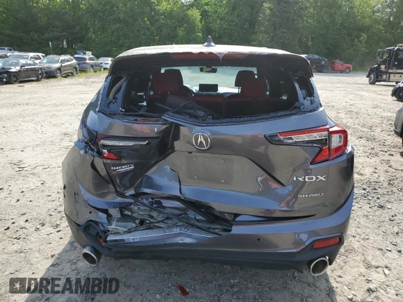 2021 Acura RDX w/A-Spec Package z VIN 5J8TC2H66ML045989, wystawiony jako Copart lot #58704045 z przebiegiem 35 210 mil mil oraz Szkoda całkowita • Salvage title. Historia ofert i sprzedaży dostępna na DreamBid. Obrazek 6.