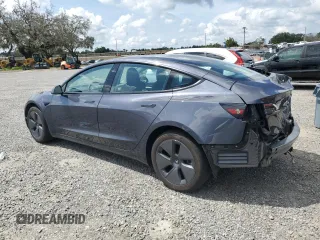 2023 Tesla Model 3 с VIN 5YJ3E1EA7PF672543, выставлен на аукционе Copart как лот 60965665 с пробегом 8 370 миль миль и Списание • Salvage title. История ставок и продаж доступна на DreamBid. Изображение 2.