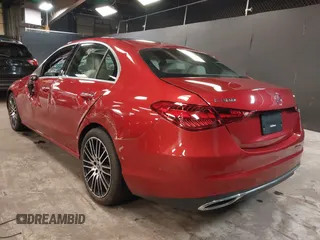 2022 Mercedes-Benz C 300 with VIN W1KAF4HB0NR038854, listed as a IAAI auction lot 37398847 with 12,776 mi miles and . Bid and sale history available at DreamBid. Image 3.