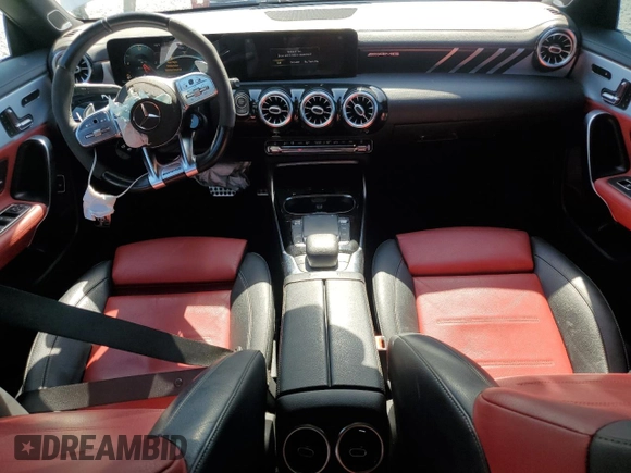 2021 Mercedes-Benz CLA 35 AMG with VIN W1K5J5BB5MN220635, listed as a Copart auction lot 58544855 with 48,776 mi miles and Salvage title. Bid and sale history available at DreamBid. Image 8.
