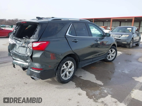 2020 Chevrolet Equinox LT with VIN 3GNAXLEX7LS591231, listed as a IAAI auction lot 41734258 with 51,072 mi miles. Bid and sale history available at carsss.com. Image 4.
